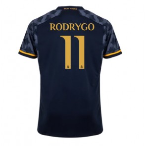 Real Madrid Rodrygo Goes #11 Replika Udebanetrøje 2023-24 Kortærmet